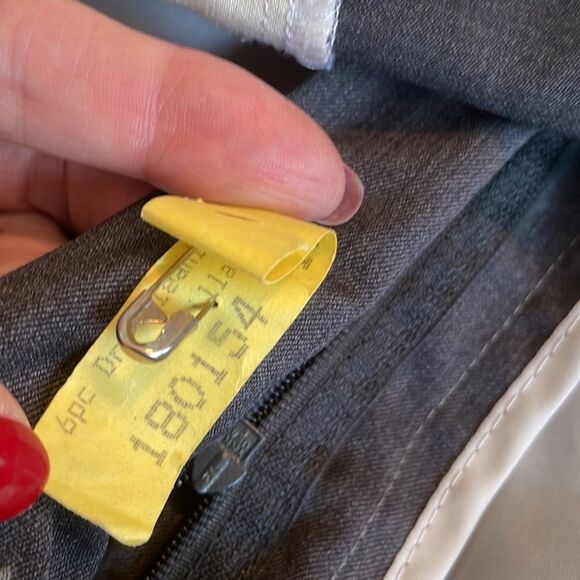 Bravini Trousers gray wool dress pants - Picture 7 of 7